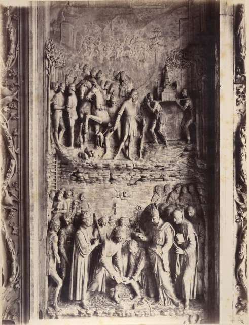 Anonimo — Briosco Benedetto - sec. XVI - Fondazione della Certosa di Pavia — particolare